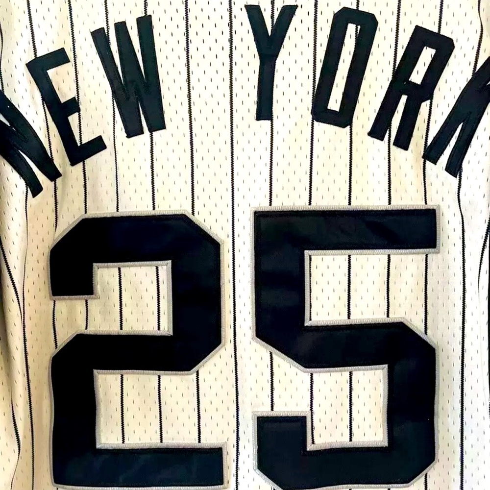 Vintage New York Yankees Ebbets Field Baseball Jersey Sz-XL  Rare